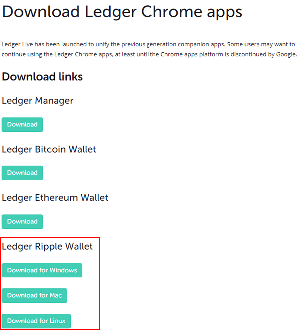 Ledger app down load 